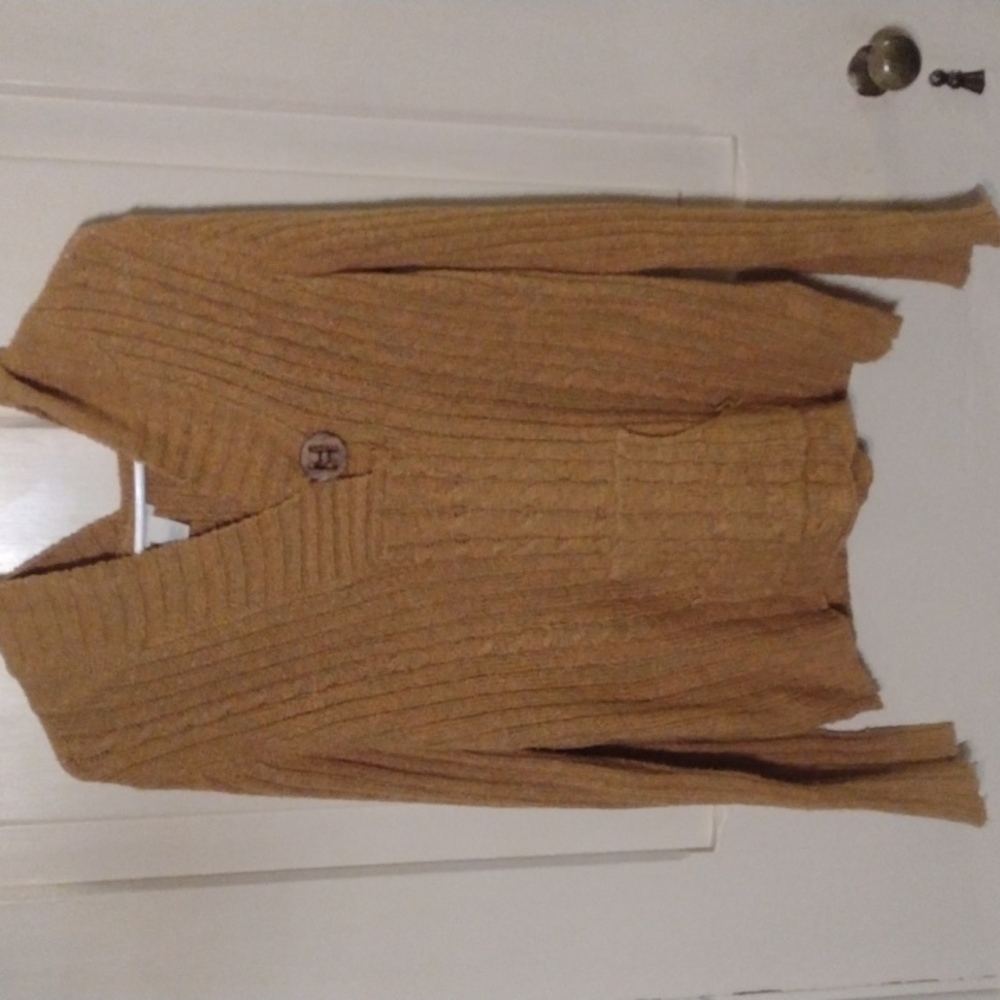 Wooden Button Sweater